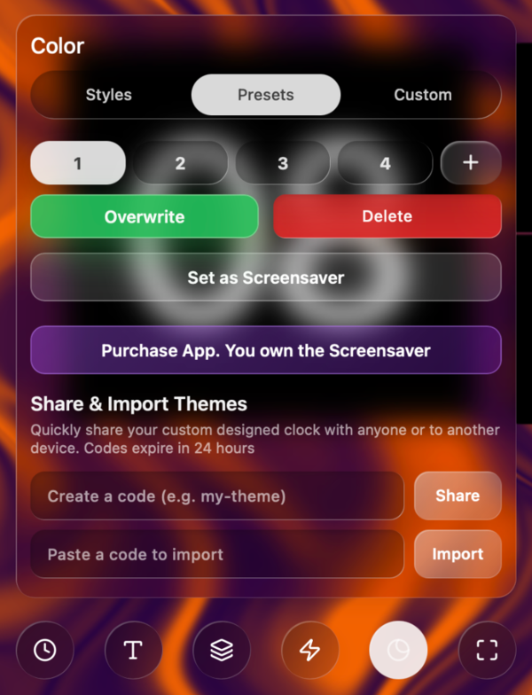 Customize FlipCloc Screensaver