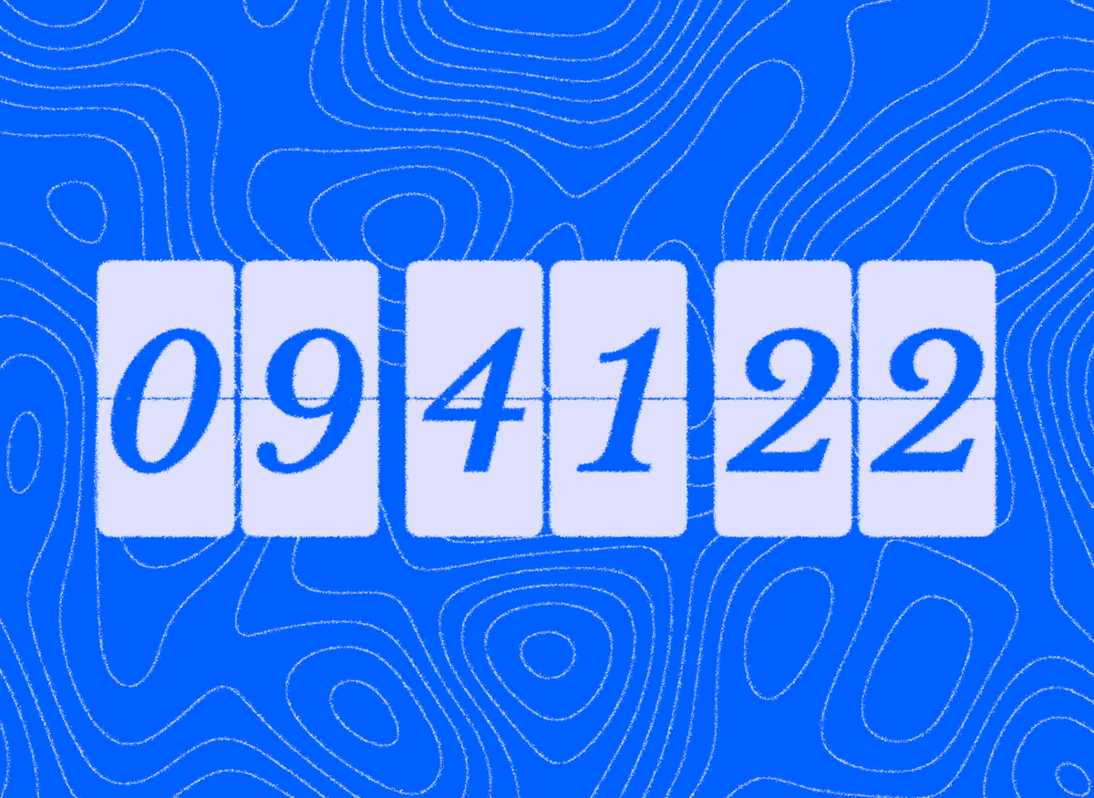 FlipCloc Cyanotype — Prussian blue photographic blueprint art aesthetic flip clock