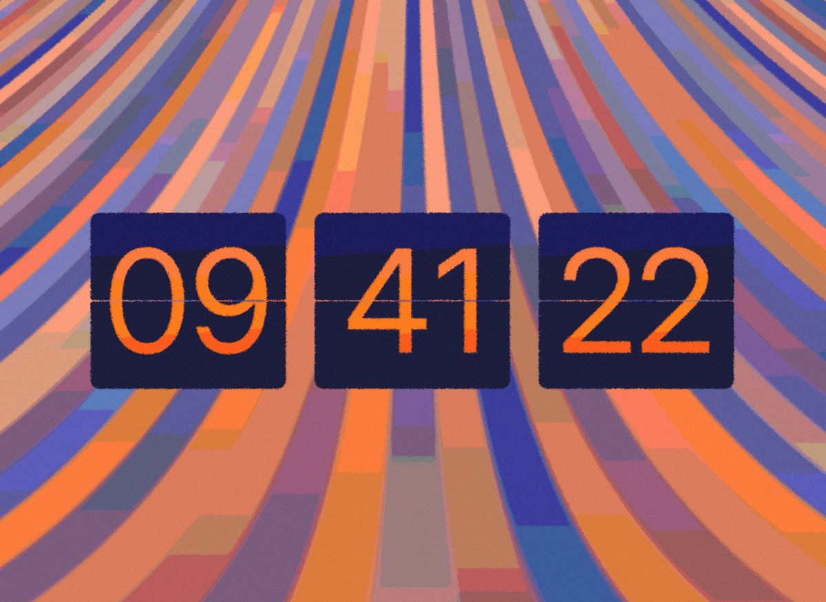 FlipCloc Helios — Radiant golden sunburst warm luxury aesthetic flip clock